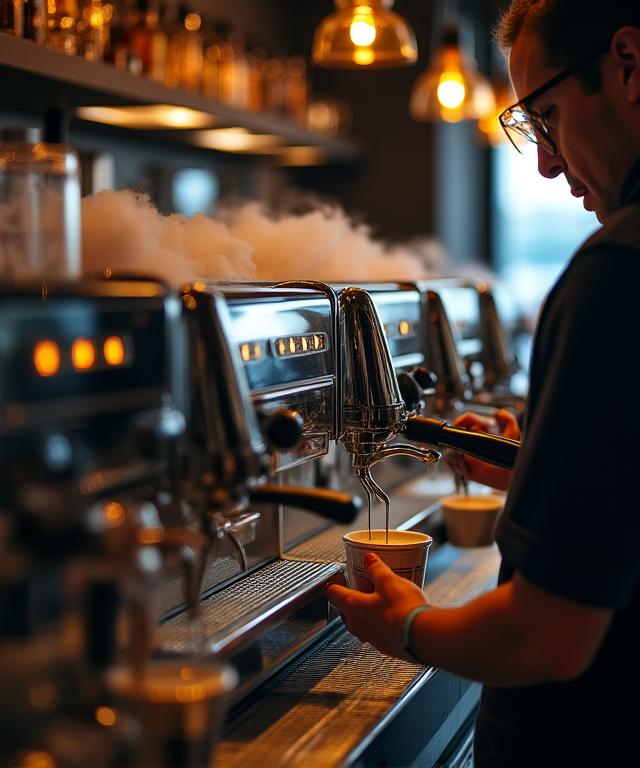 Artisan cafe management and workflow optimization